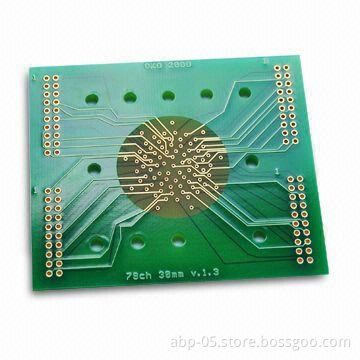 2-layered PCB for Medical Products, Made of 1.6mm FR4, 1/1oz and Immersion Gold